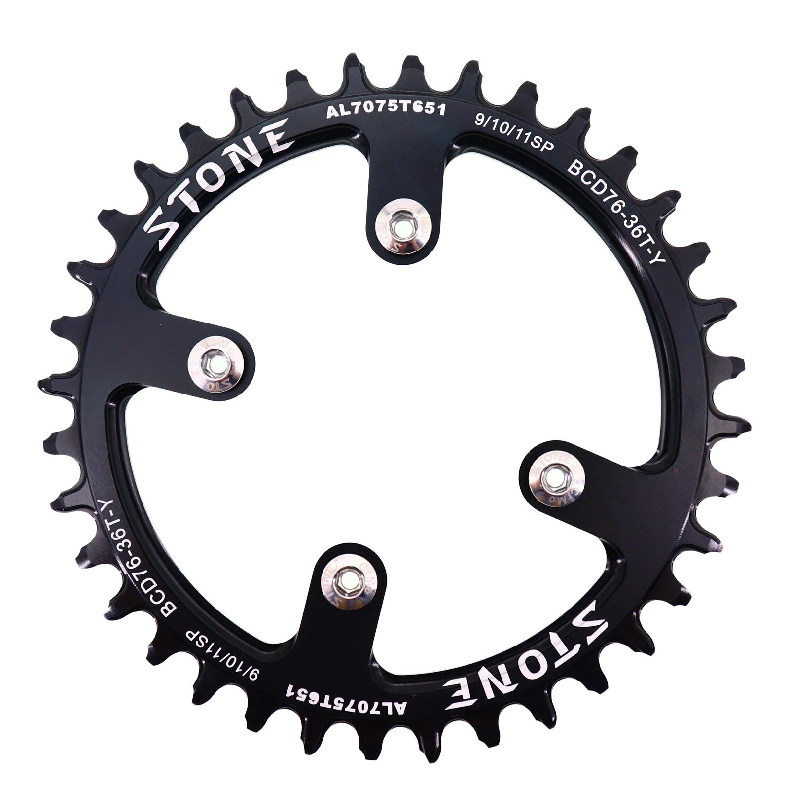 Каменная цепь 76 BCD для sram XX1 круглая 30T 32T 34 36 38T 40T зуб MTB велосипед велосипедная Звездочка зубная пластина 76bcd
