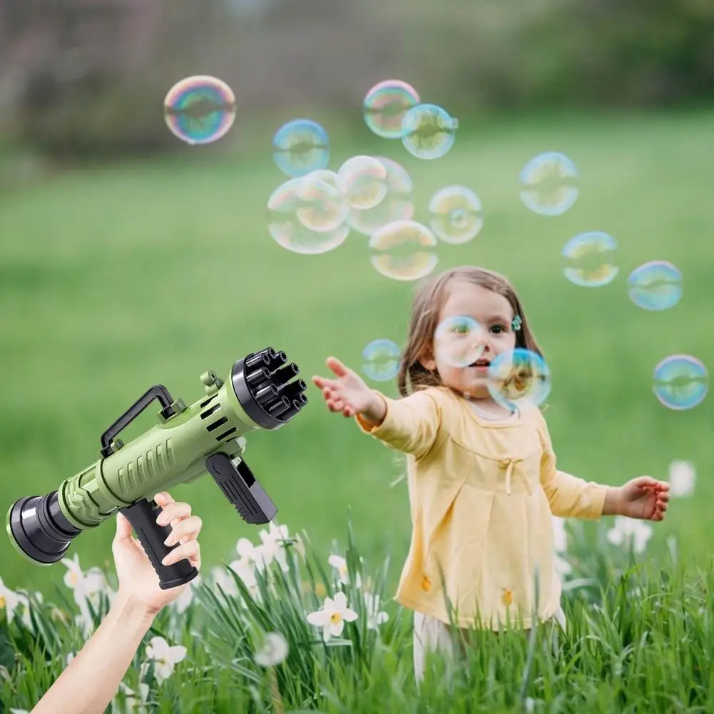 Новинка детский автоматический воздуходувка для пузырей портативная