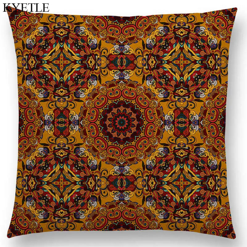 Boho Пейсли Мандала декоративный узор цветочные растения в национальном стиле