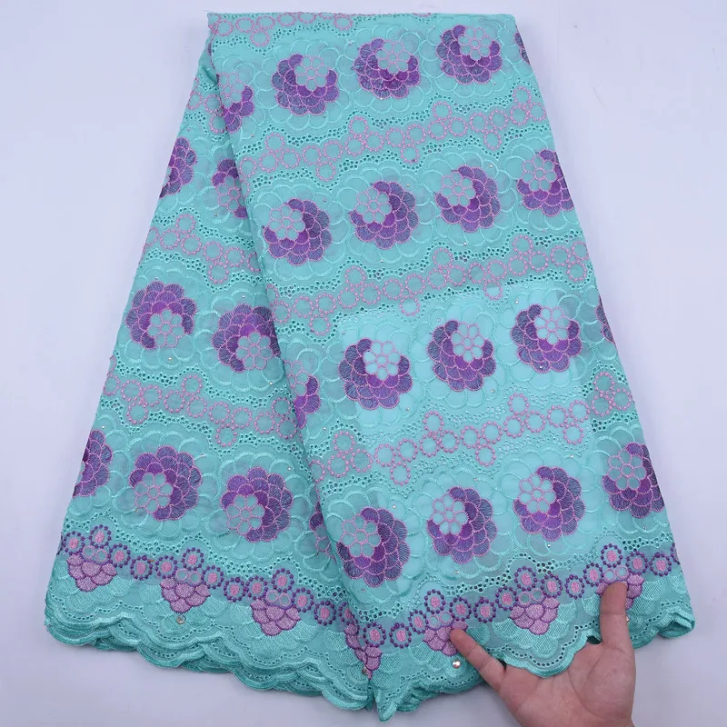 Швейцарская вуаль кружевная ткань высокого качества сухое хлопковое кружево
