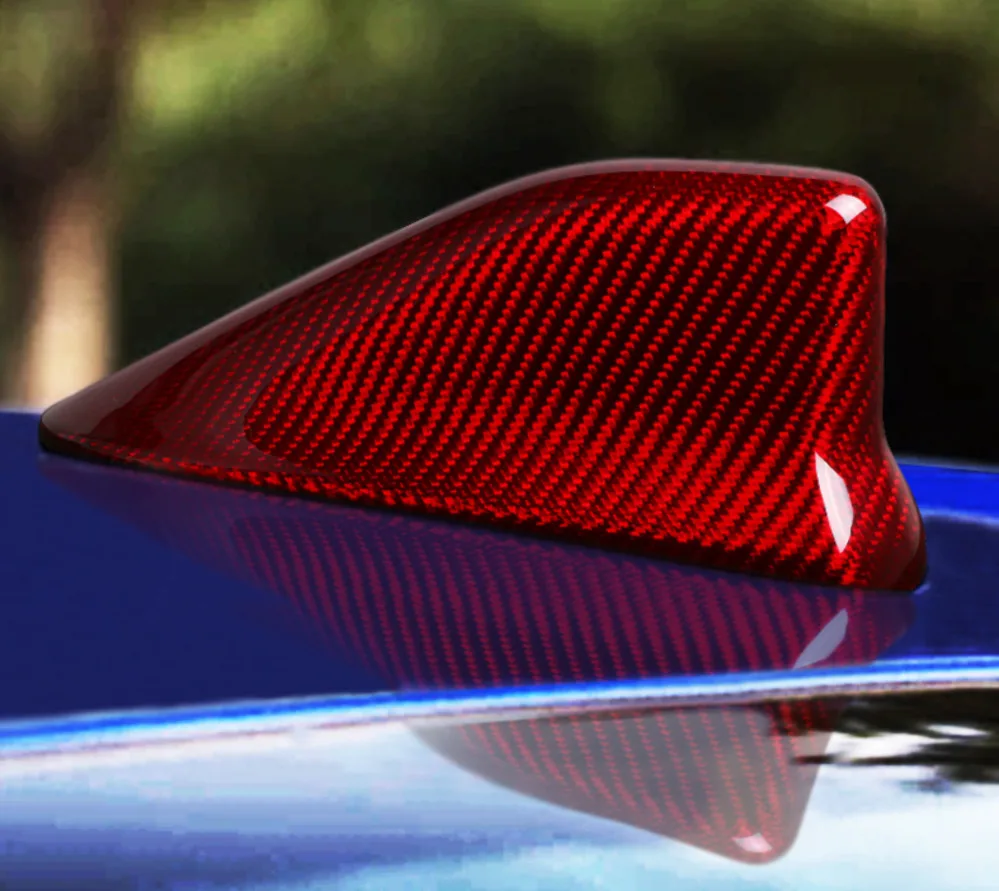 

Car Exterior Carbon Fiber Car Roof Shark Fin Antenna Trim Cover For Subaru BRZ Toyota 86 2014-2019 Car Styling Accessories