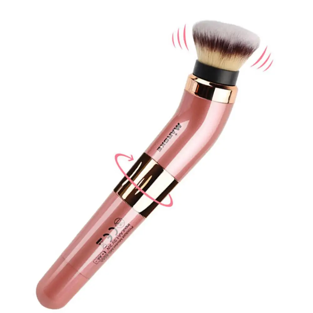 Новая электрическая Кисть для макияжа пудра Жидкая Основа Румяна полировка BB