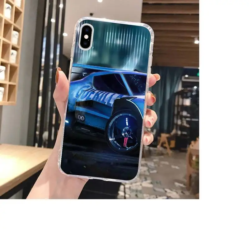

Game Rocket League Phone Case For Clear-Iphone 5s 6 6s 7 8 11 12 X Xs Xr Pro Plus Max Mini Fundas Cover
