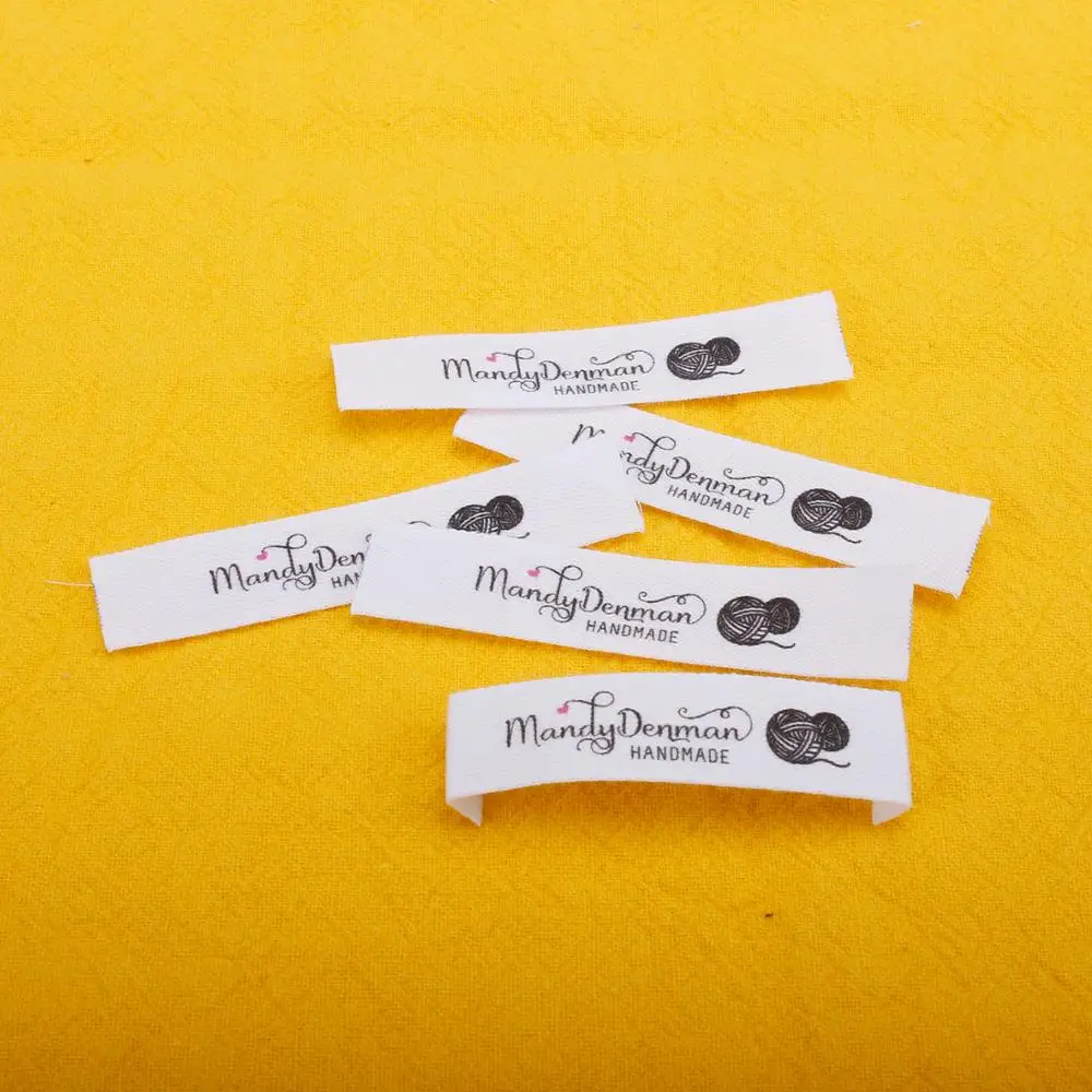 

Custom sewing labels, brand labels, Customized with Your Name, Business Name, cotton ribbon labels, handmade labels (MD0025)