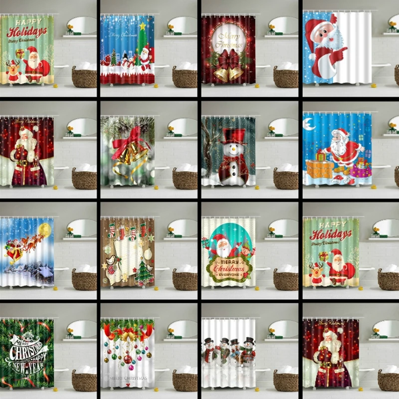 

Cattle Feed Shower Curtain Polyester Curtain Hotel Home Bathroom Decor 12 Hooks Dropshipping