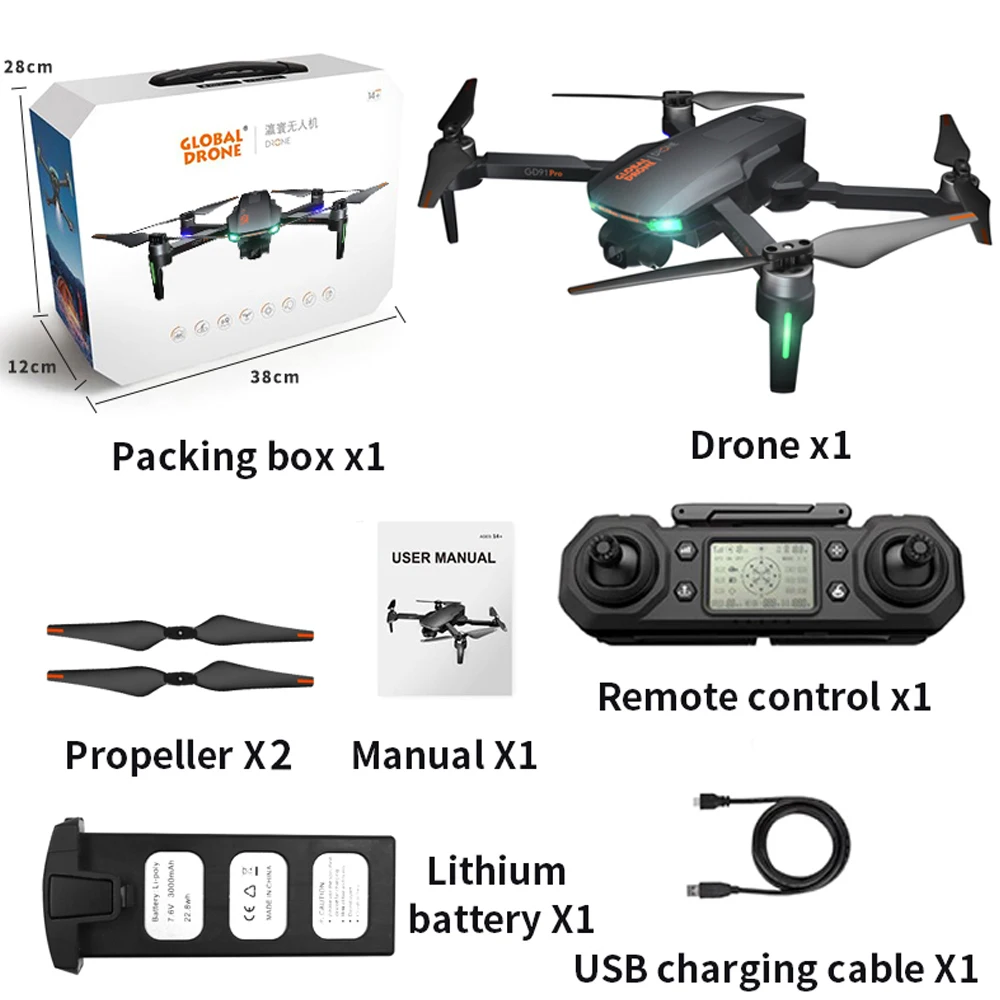 

PGY MAX drone 6k gps 5g wifi 3 axis gimbal camera brushless motor TF card rc distance 1.2km rc Quadcopter professional camera