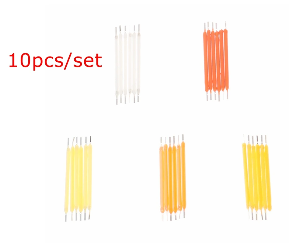 

10Pcs Bulb Filament Lamp Parts DC 12V LED Light Accessories Diode Filame For Repair LED bulb