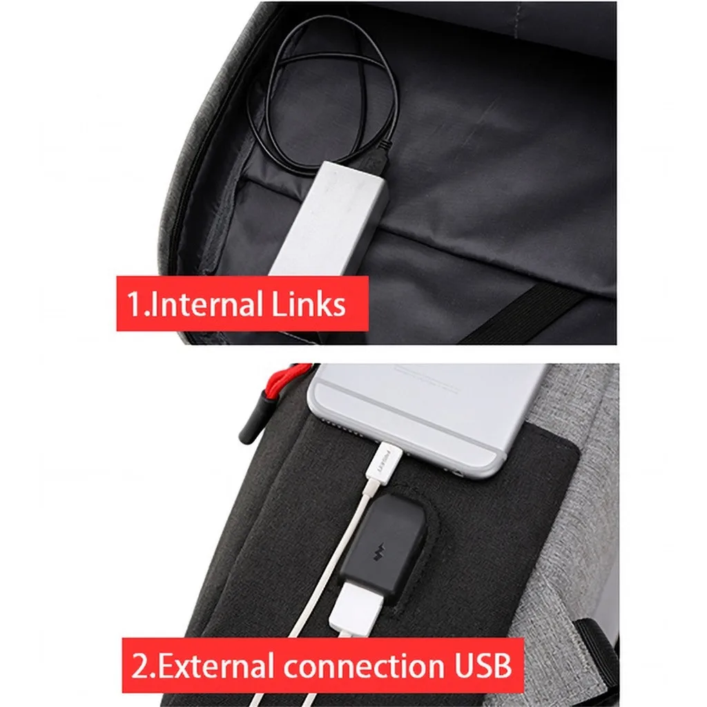 Aelicy, мужские деловые рюкзаки для ноутбука, usb зарядка, рюкзак с защитой от кражи, мужской рюкзак для путешествий, водонепроницаемые школьные сумки для мужчин, Mochila