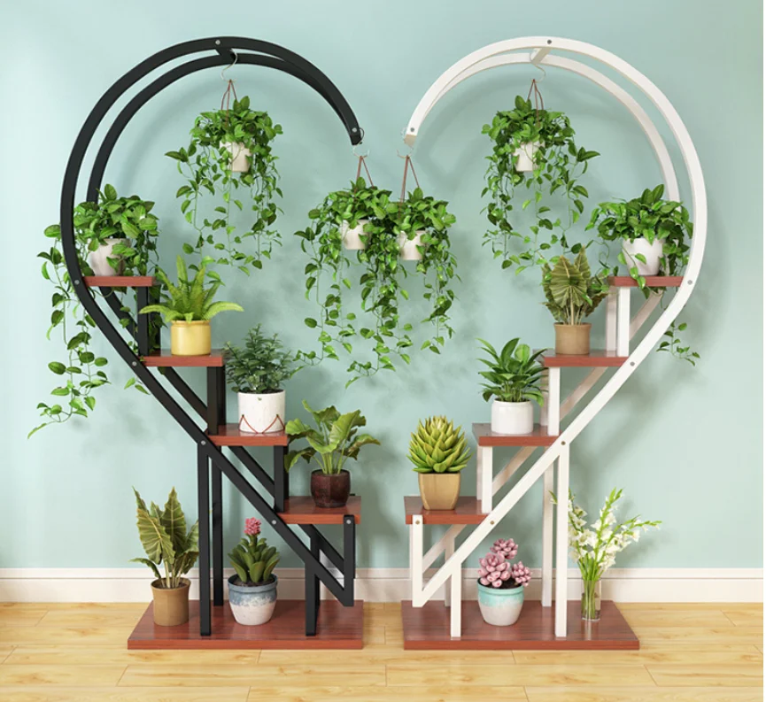 Полка с цветами для гостиной многоэтажная комнатная специальная цена бытовая