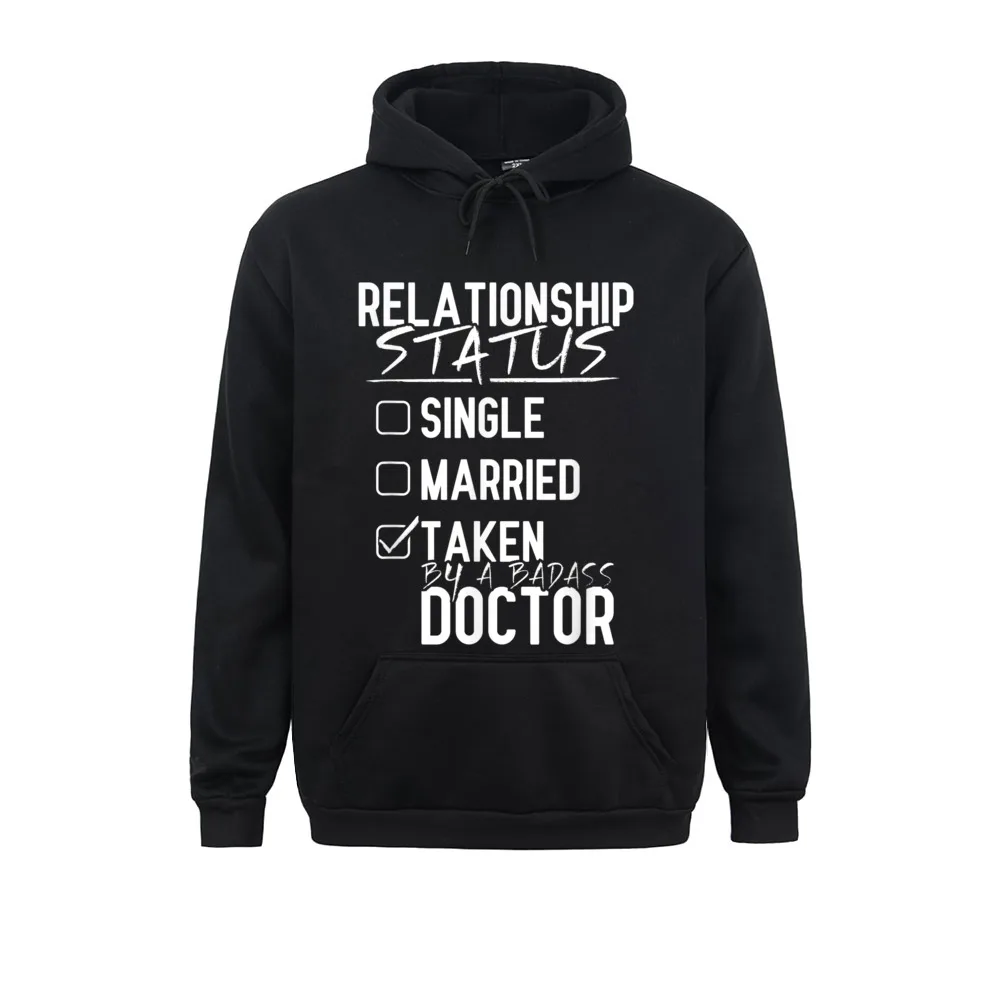 

Doctor Relationship Status Funny Doctor Gift Retro Men Sweatshirts Long Sleeve Hoodies Custom Sportswear