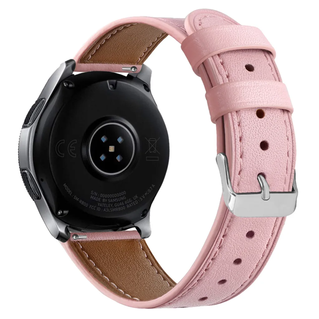 

Replacement Luxury Leather Band Bracelet Watch Band For Samsung Watch 46mm
