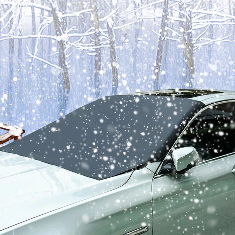 Новое магнитное лобовое стекло автомобиля снежное покрытие зимняя защита от