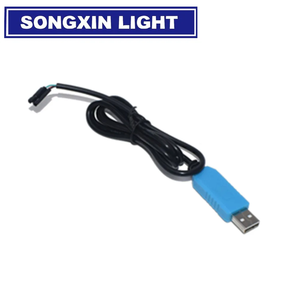 1 шт. SAMIORE ROBOT PL2303 модуль USB-to-TTL upgrade nine brush board PL2303HX STC MCU загрузочный кабель щетка line |