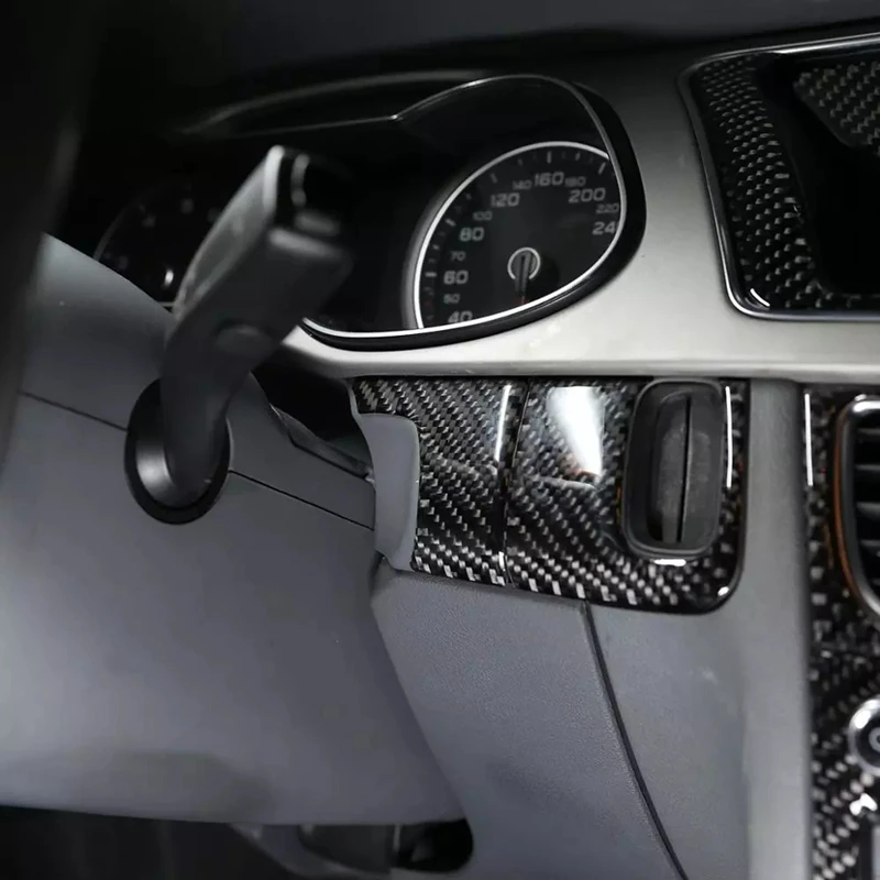 2 шт. автомобильные наклейки из углеродного волокна для интерьера A4L / A5 2009-2016 |