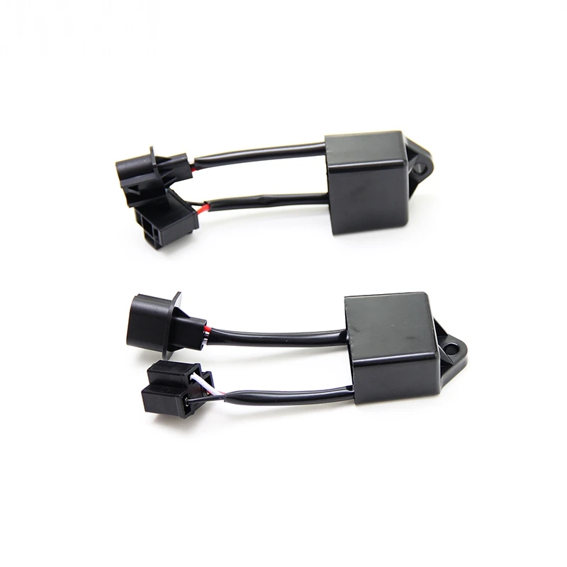2PCS H13 to H4 Adapter Anti Flicker Anti-Flicker Decoders for Jeep Wrangler 7Inch Round LED Headlight | Автомобили и мотоциклы