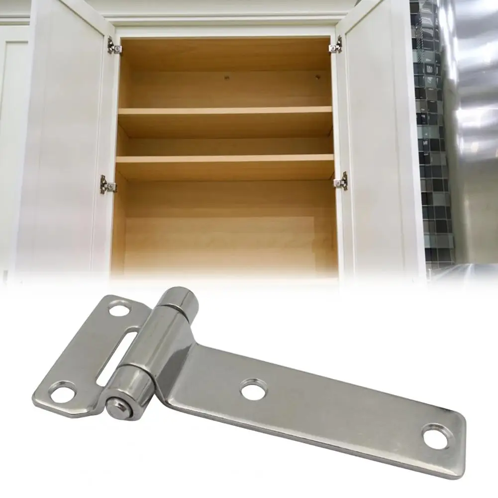 1 шт. Т-образная ржавчиностойкая железная легкая петля для сарая, ворот, двери, петли для шкафа с функцией доставки на дропшиппинг.