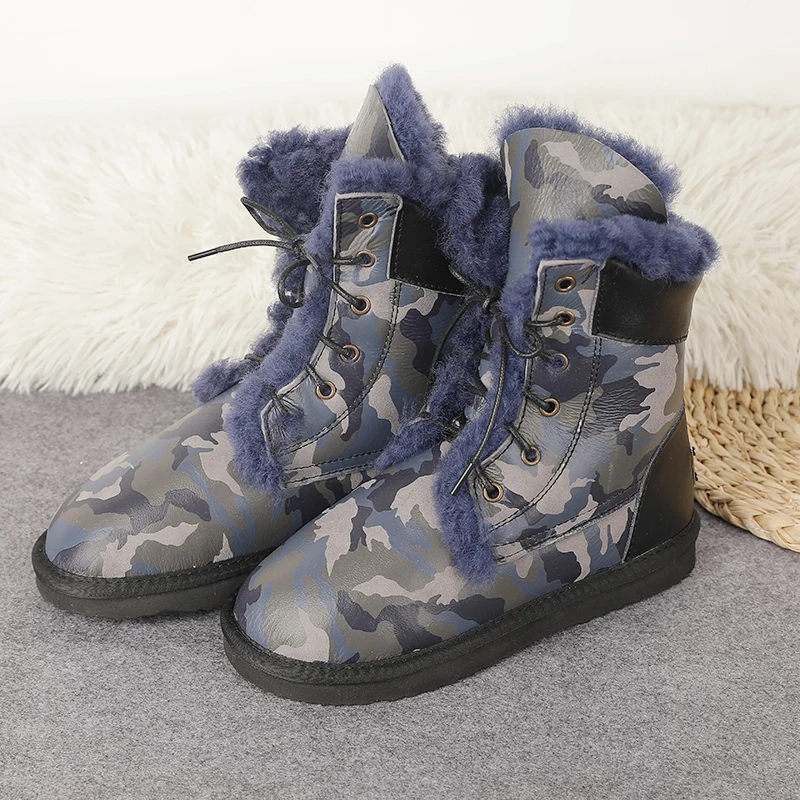 Женские зимние сапоги из натуральной овечьей кожи|Зимние сапоги| |