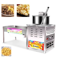 american spherical large popcorn machine pot commercial automatic hand cranked popcorn machine spherical popcorn machine
