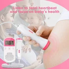 Домашний фетальный допплер детский пренатальный детектор сердечного ритма домашний гидролокатор допплер стетоскоп для беременных женщин фетальный монитор для здоровья
