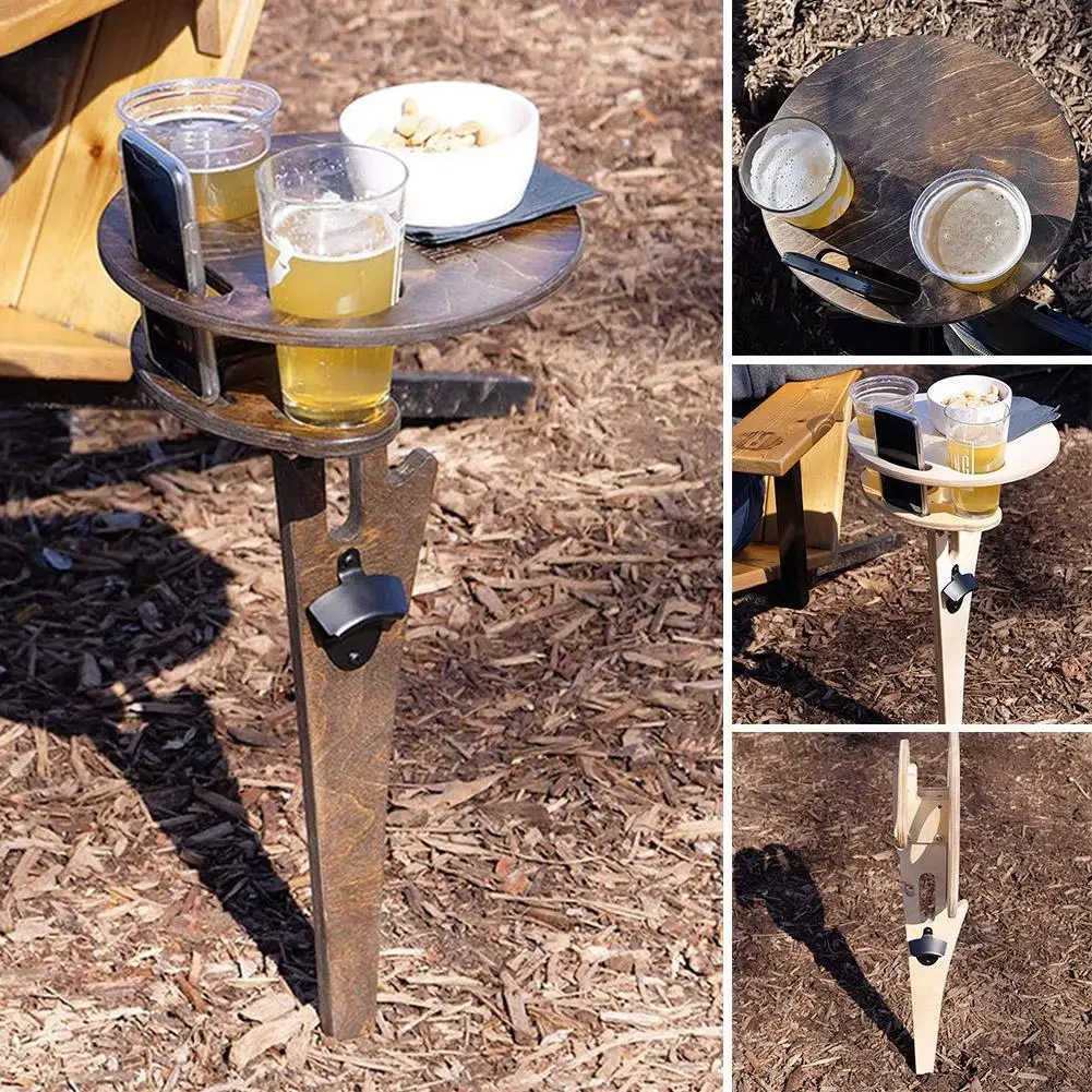 

Outdoor Wine Table Outdoor Portable Folding Wine Table For Outdoors Garden Travel Beach Garden Furniture Sets Mesa Plegable N3