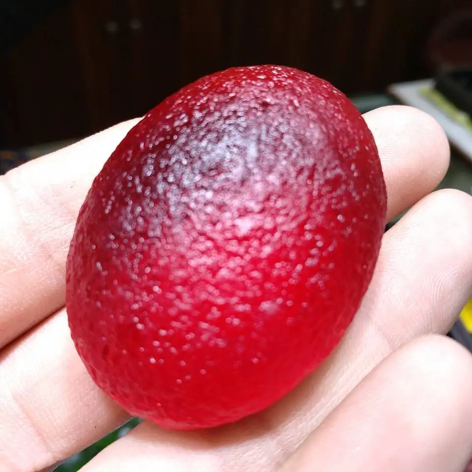 

52 г ударное стекло RED GEM MOLDAVITE Meteorite, чешское стекло