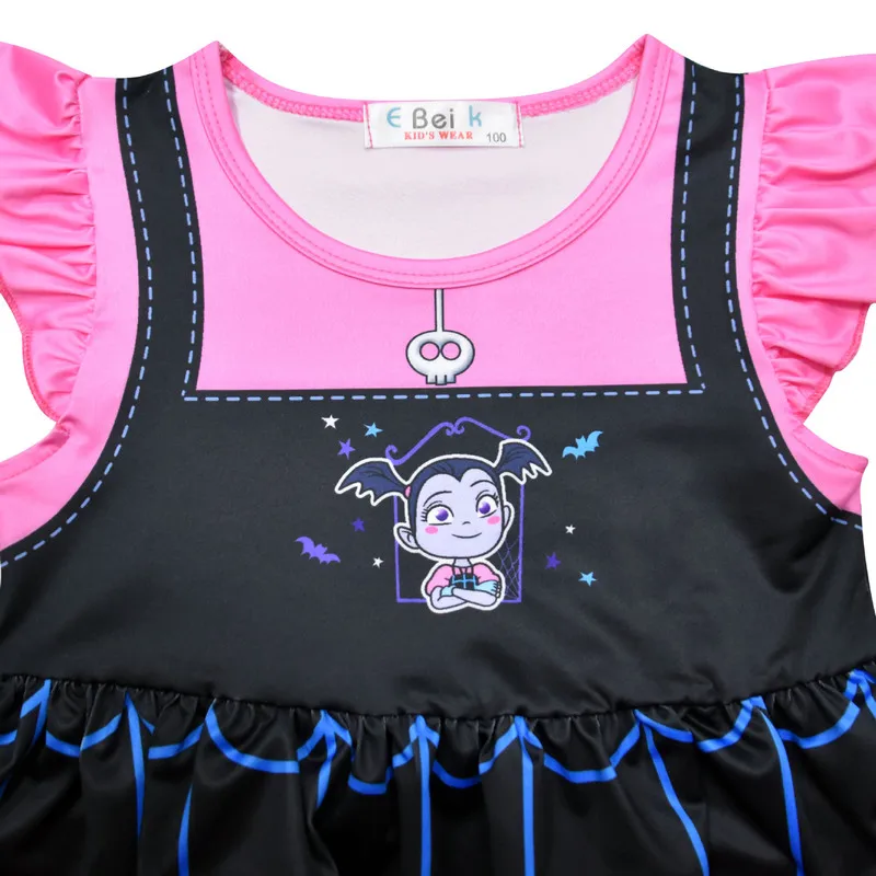 Детский костюм вампира повязка на голову для девочки платья принцессы вампирин