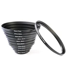 Только сейчас более 100 моделей выбирают повышающий кольцевой фильтр-адаптер для объектива камеры для фильтра камеры 43-46-49-52-55-58-62-67-72-77-82