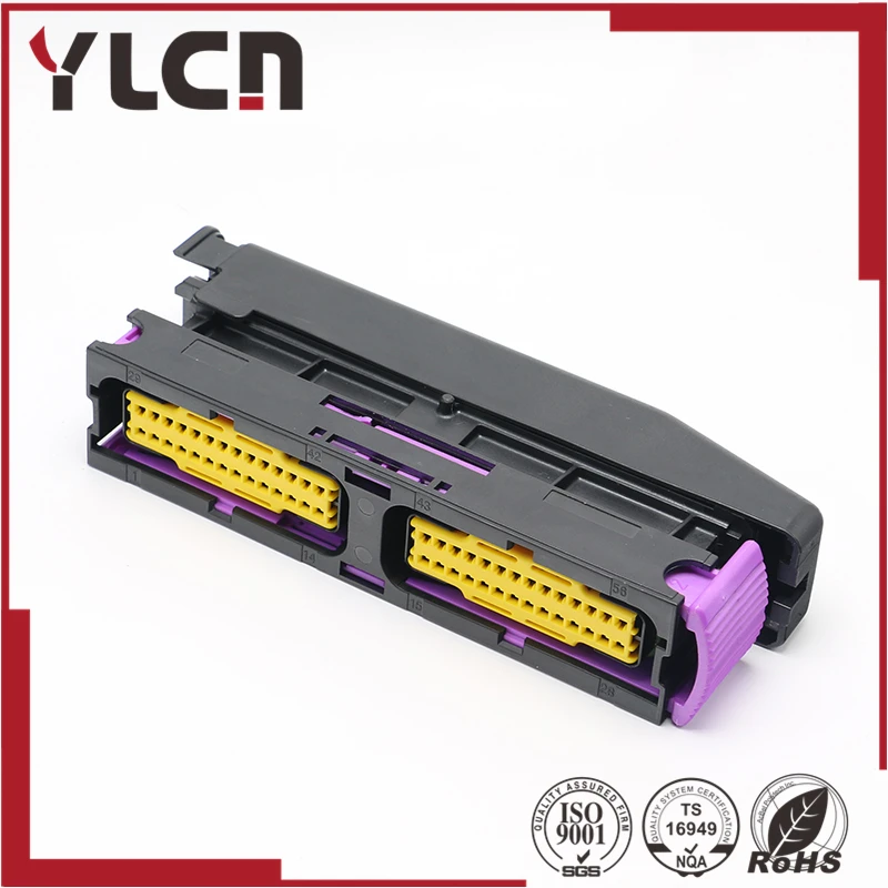 Автомобильный 56-контактный разъем ECU с корпусом и штыревыми разъемами 211 PC562S8009