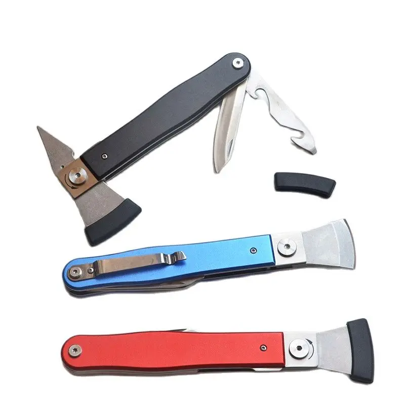 

EDC Multifunctional Hammer with Broken Window Hammer Axe Knife Wrench Multitool for Car Emergency Tool Outdoor Camping Equipment