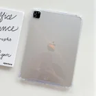 Прозрачный чехол для iPad 10,2 8-го поколения 2020, антиосенний Твердый акриловый чехол 2-в-1 для ipad air 4-го поколения, 10,9 дюйма, чехол