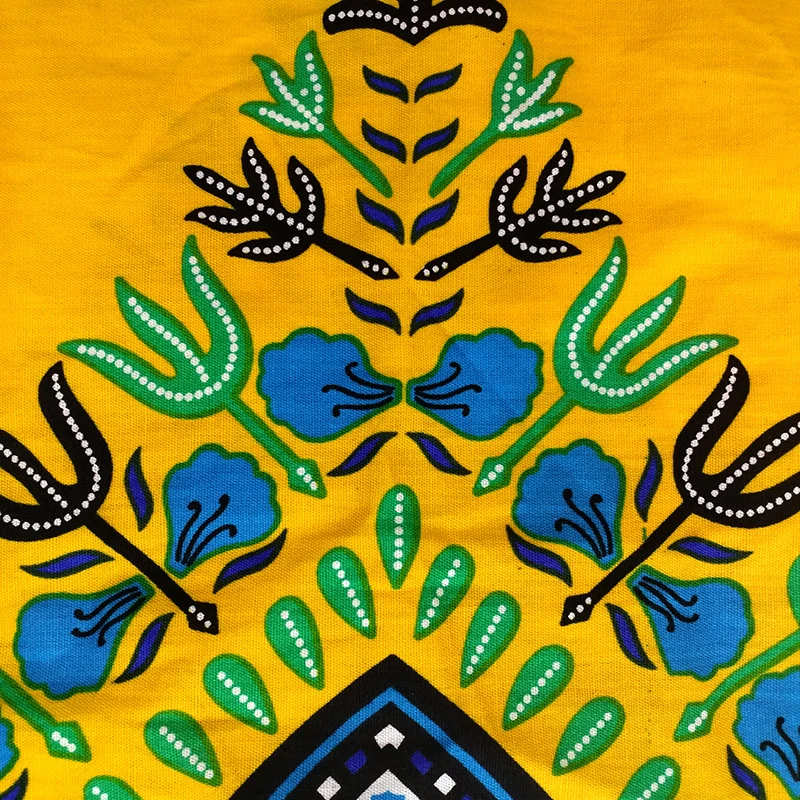 Женское платье с короткими рукавами Kwanzaa длинное из 100% хлопка в африканском стиле