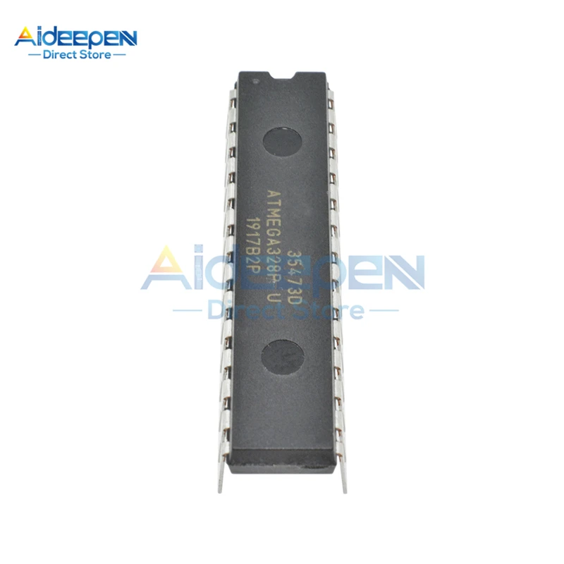 Оригинальный микроконтроллер ATMEGA328 ATMEGA328p MEGA328 MEGA328p 328P ATMEGA328P-PU DIP-28 IC-чип для ARDUINO R3 1