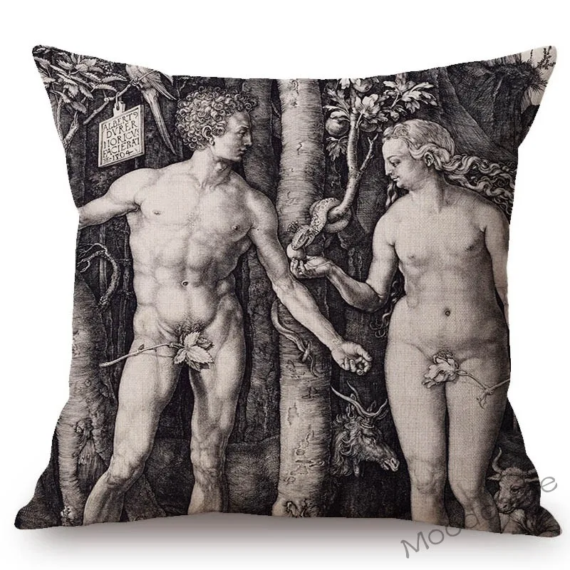 Чехол для подушки немецкий художник Альбрехт Дюрер картина маслом библейская