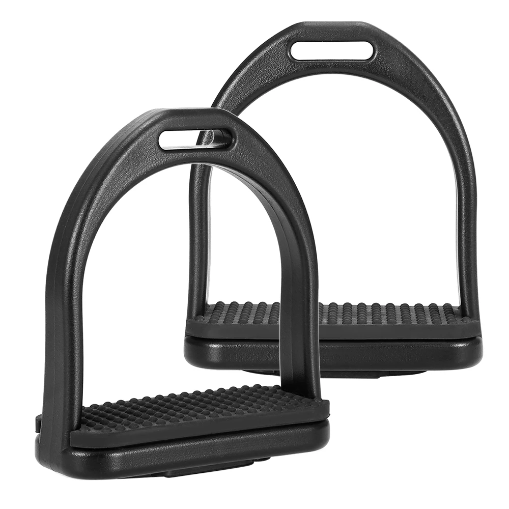 

Horse Care Products 2 PCS Anti-skid Horse Riding Stirrups Plastic Horse Saddle Anti-skid Horse Pedal Equestrian Safety Equipment
