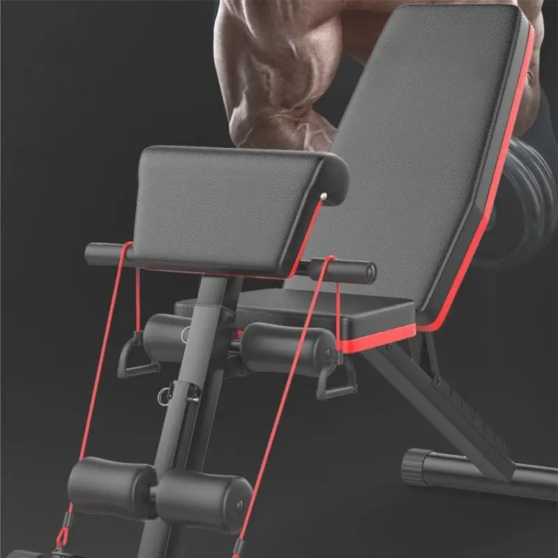 Новинка 2021 тренажерный зал для фитнеса оборудование тренировок складной стул