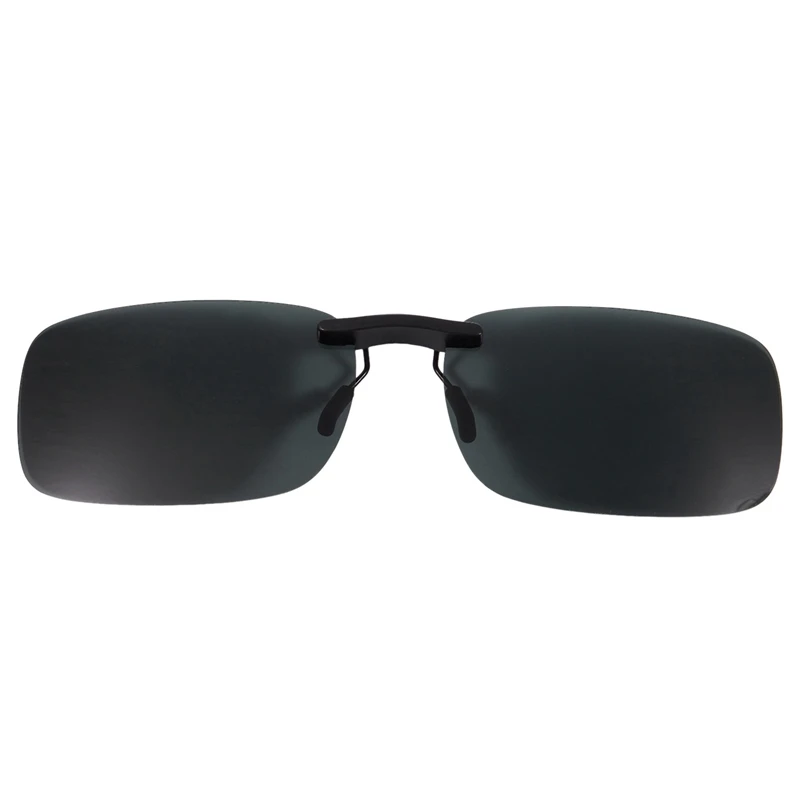 Солнцезащитные очки унисекс с прозрачными темно-зелеными поляризованными