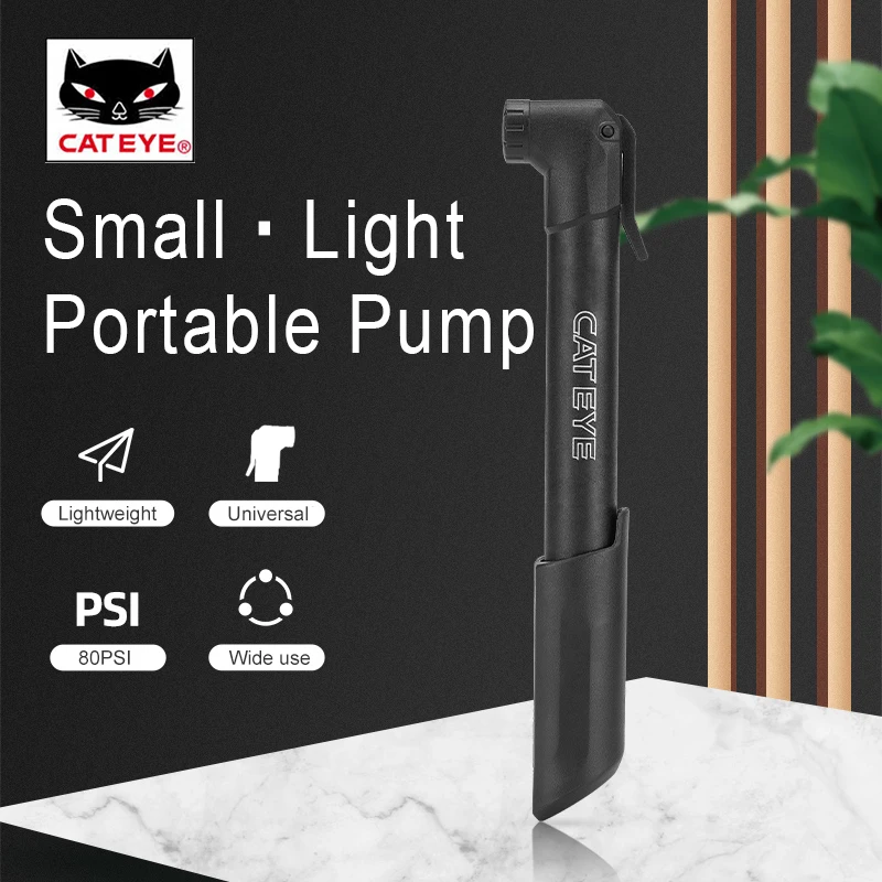Портативный велосипедный насос CATEYE мини помпа для горных и шоссейных