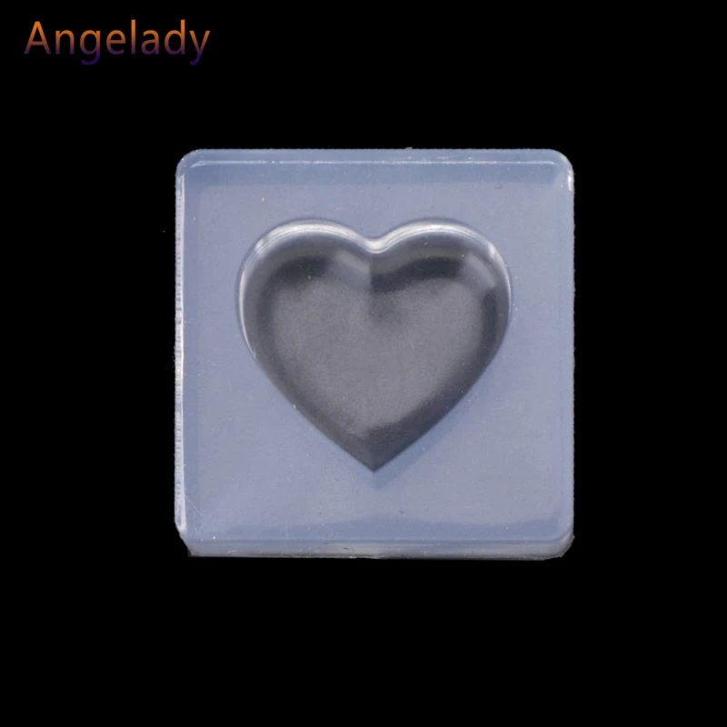 3D силиконовая форма для ювелирных изделий в форме сердца кулон из эпоксидной