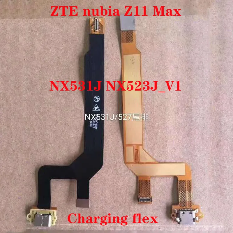 

For ZTE nubia Z11 Max NX531J NX523J_V1 Original USB Charger Charging Port Dock Connector Flex Cable