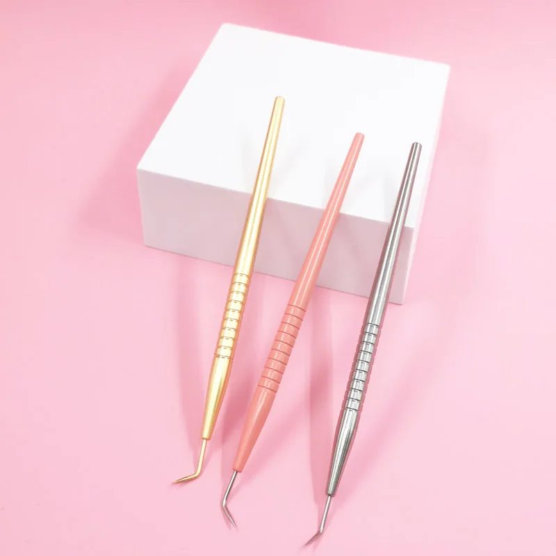 

RISI Eyelash Perming Stick Glue Spoon Lash Lifting Curler Applicator Eyelash Tweezers Eyelash Extension Sticks Supplies