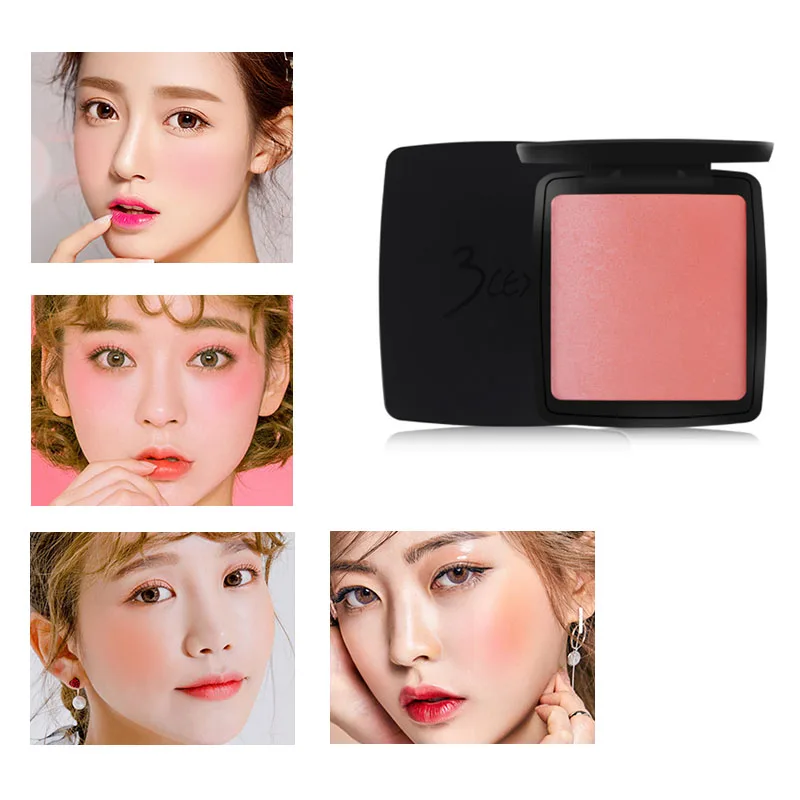 Румяна с подсветкой для лица хайлайтер пудра румяна минеральный пигмент матовая