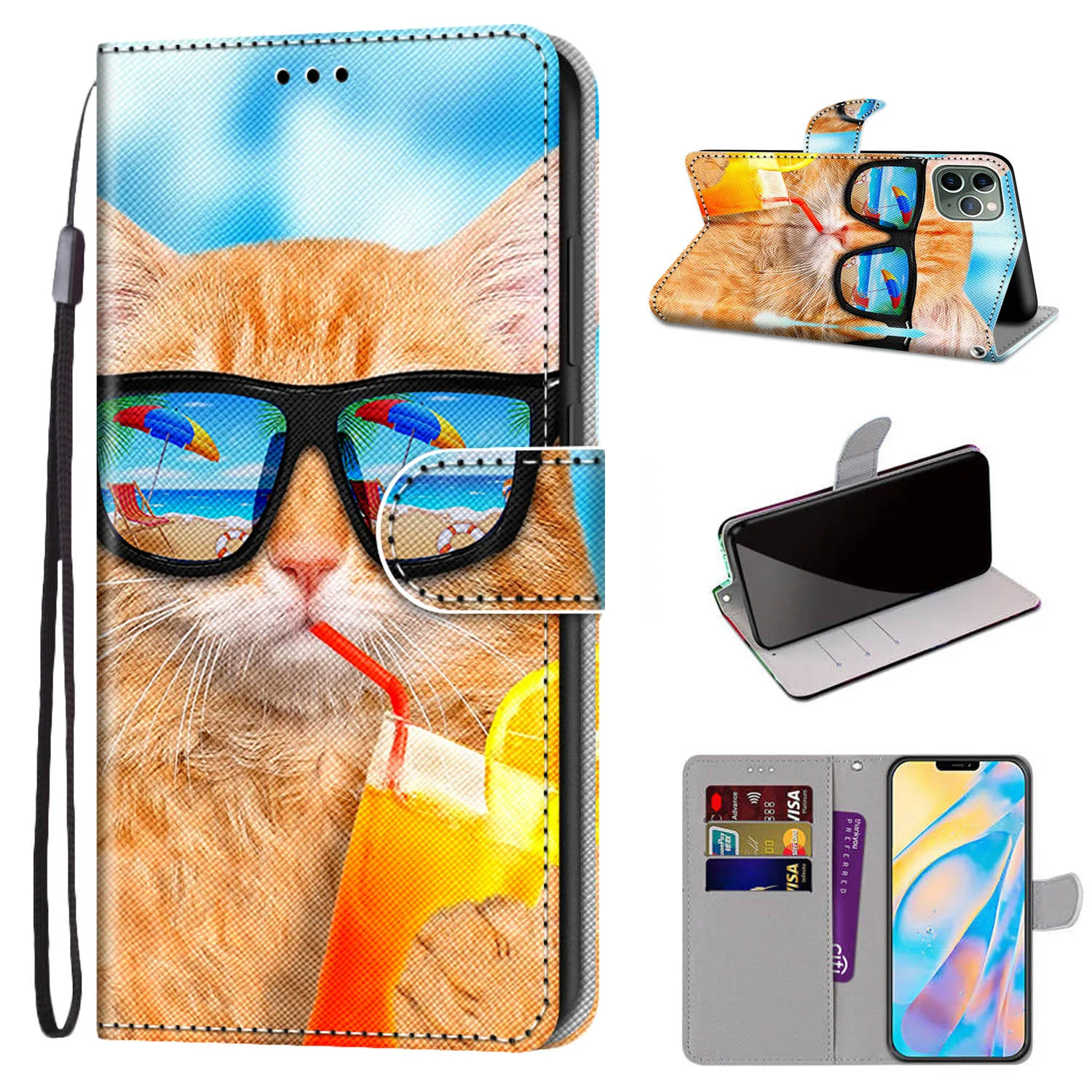 phone case for motorola moto e6 e7 g8 g9 plus play power flip leather case for moto e g 6 7 8 9 wallet card holder stand cover free global shipping