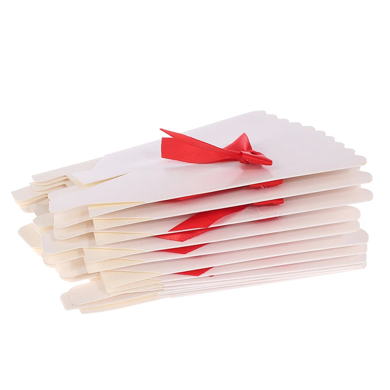 12 шт. галстук бабочка бумажная коробка для попкорна конфетная складной курица