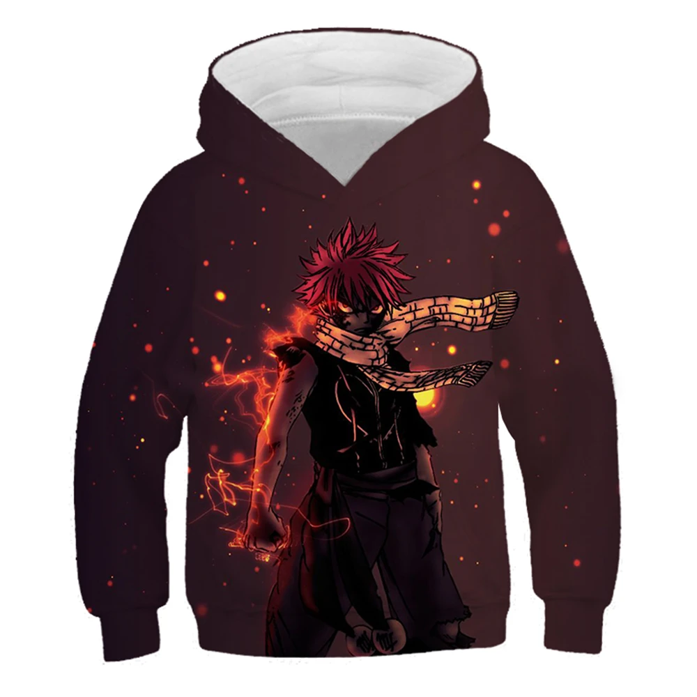 

Cartoon Anime Hoodie Teenager Fashion Street Wear Children Boys Toddler Clothing Kids Interesting 3D Printed Hoodies Pullover