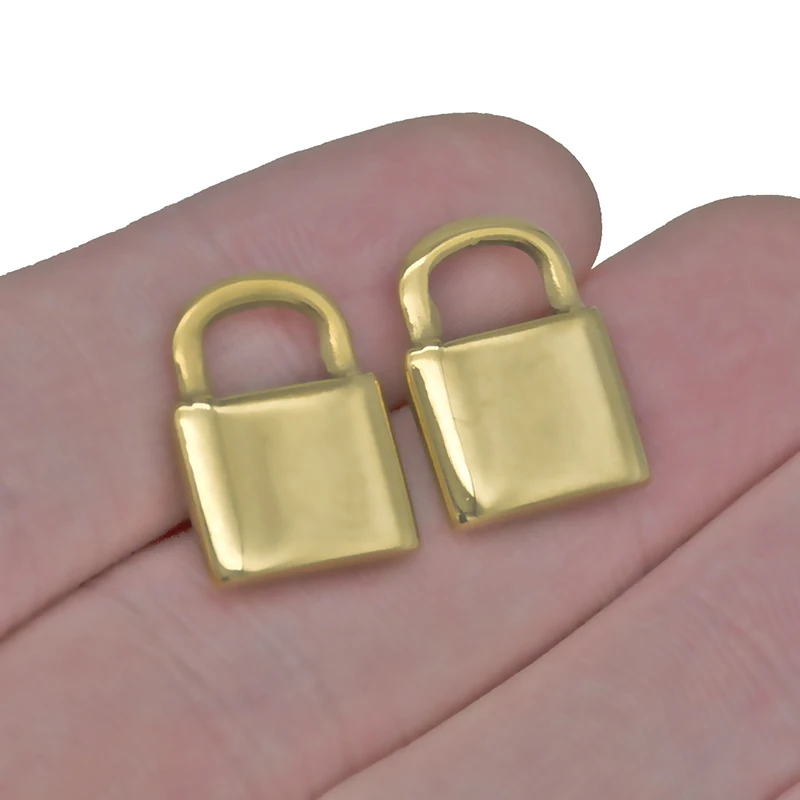 Подвеска в стиле хип-хоп с замком из нержавеющей стали 304 5 шт. | Украшения и