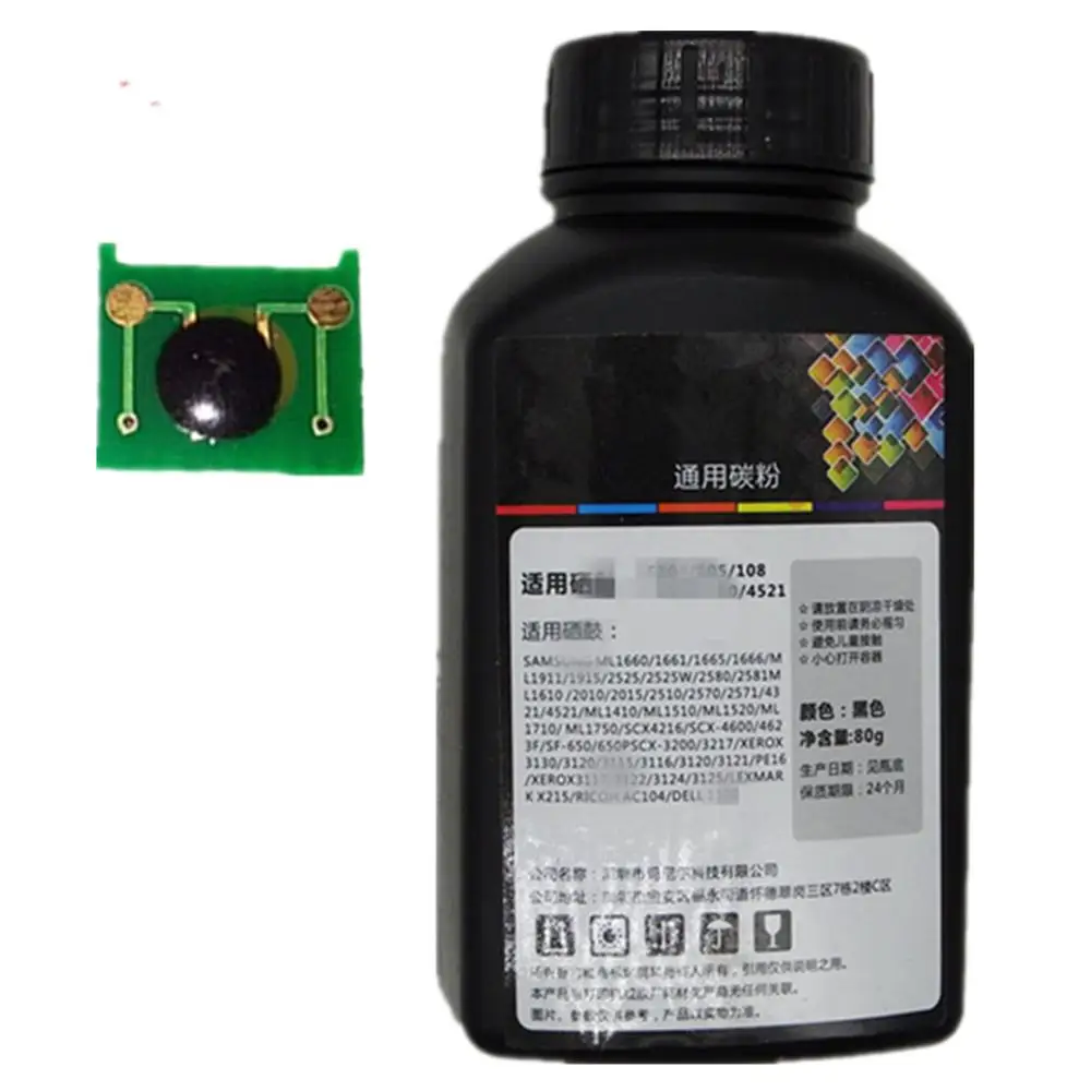 80g Toner Refill Powder Kit + Chip MLT-D101S MLTD101 MLT D101S SCX3406HW SCX 3401FH 3406W 3406HW Laser Printer | Компьютеры и офис