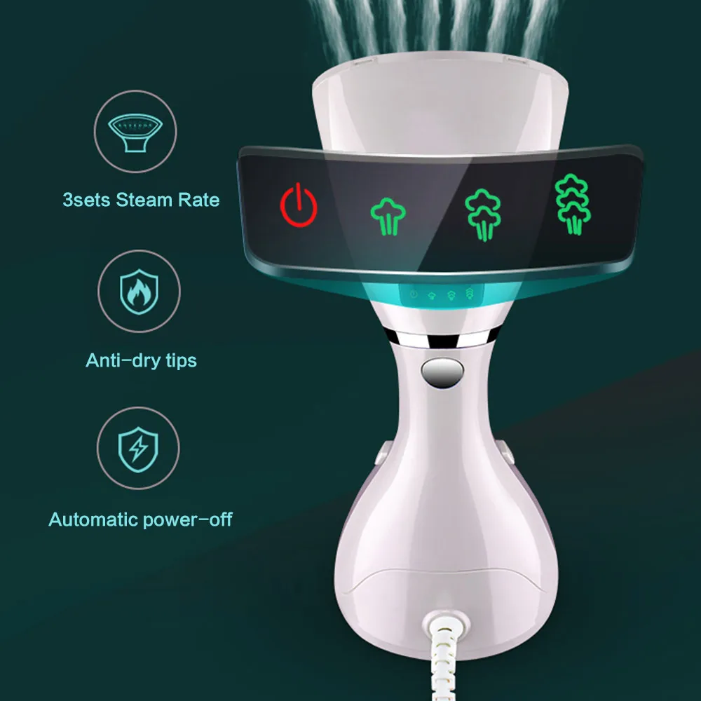 

New Garment Steamers Clothes Mini Steam Iron Handheld dry Cleaning Brush Clothes 110V Household Appliance Portable Travel Colors