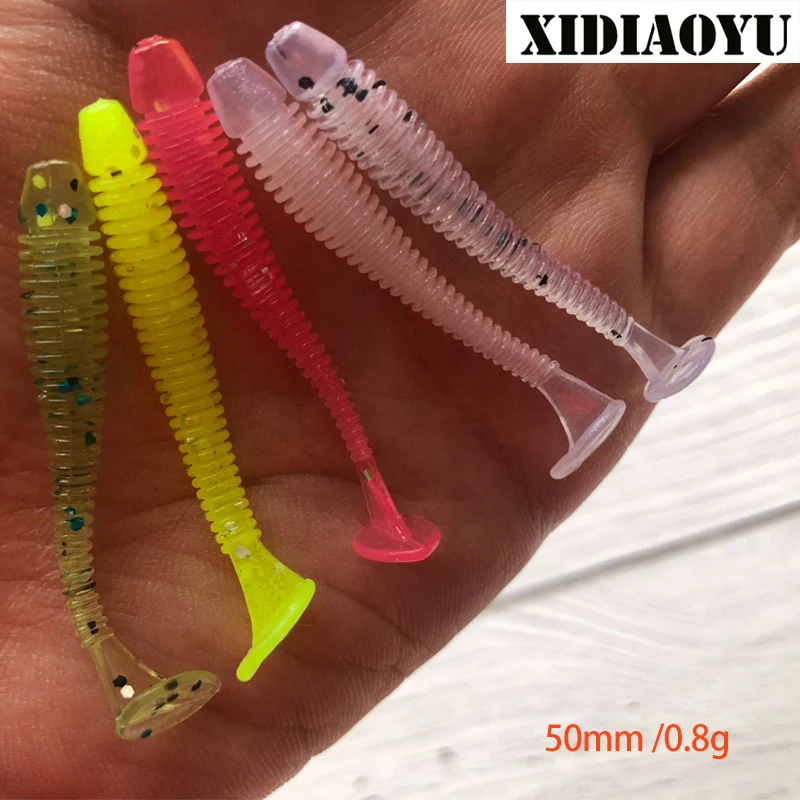 XIDIAOYU 50 шт. искусственная приманка мм 0 8 г | Спорт и развлечения