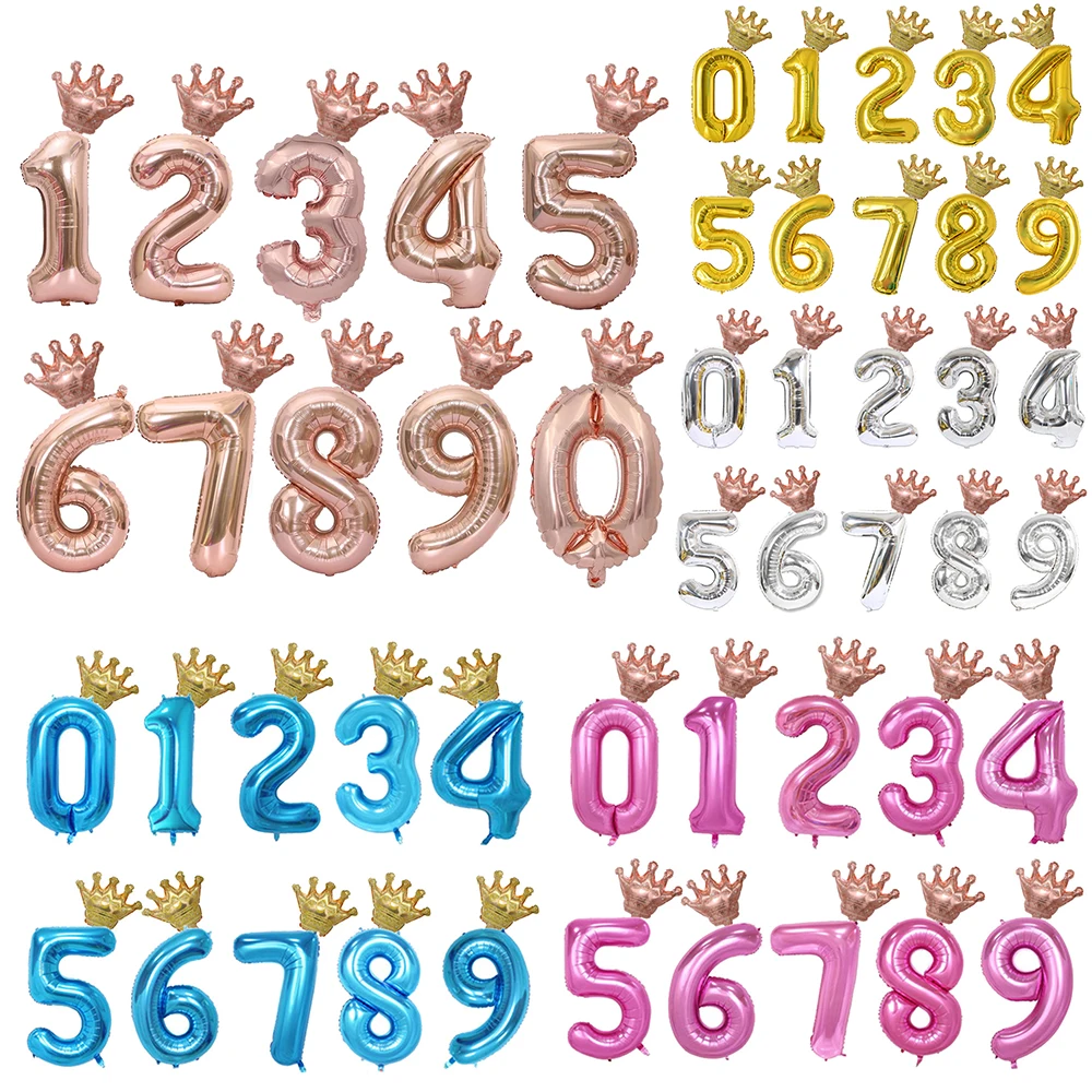 Воздушные шары из фольги 2 шт. 1-5 дюймов | Дом и сад