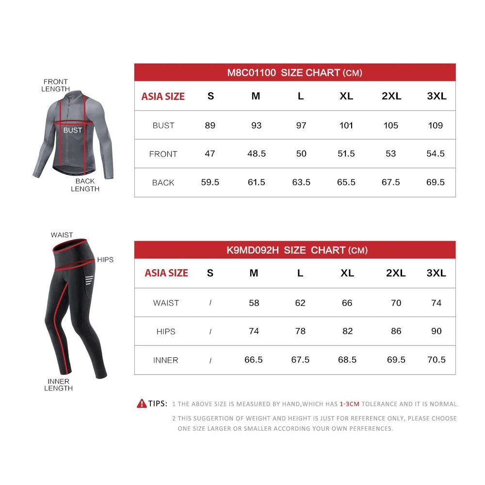 

Santic Men Cycling Sets Sportswear Long Sleeve Jersey Long Pants Clothing Set MTB Mountain Bike Clothes Bicycle Jersey Suits